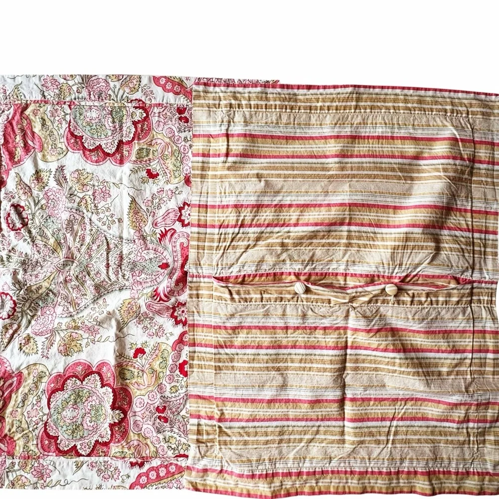Pottery Barn Bohemian Floral Duvet Cover and Pillow Shams - Retired Print - KING
